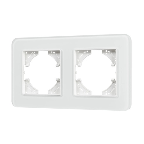 Рамка стеклянная FRM-OMALI-GS-2-WH (Arlight, -)