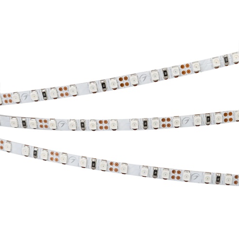 Лента светодиодная RT 2-5000 12V Green 5mm 2x (3528, 600 LED, LUX) (Arlight, 9.6 Вт/м, IP20)