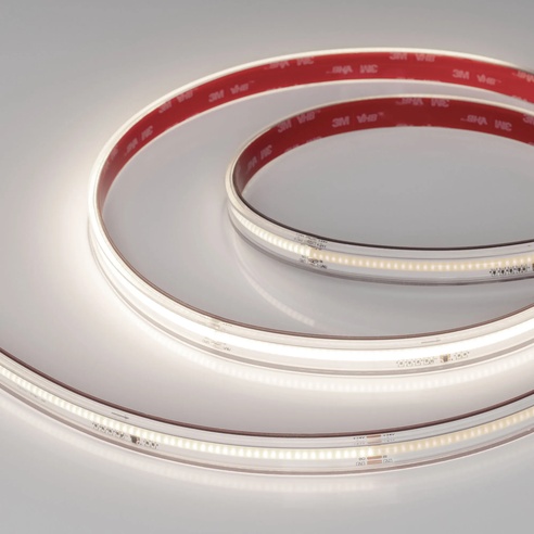 Лента светодиодная герметичная SPI-COB-PS-X378-14mm 24V Day4000-PX63-BPT (7 W/m, IP67, 5m) (Arlight, бегущий огонь)