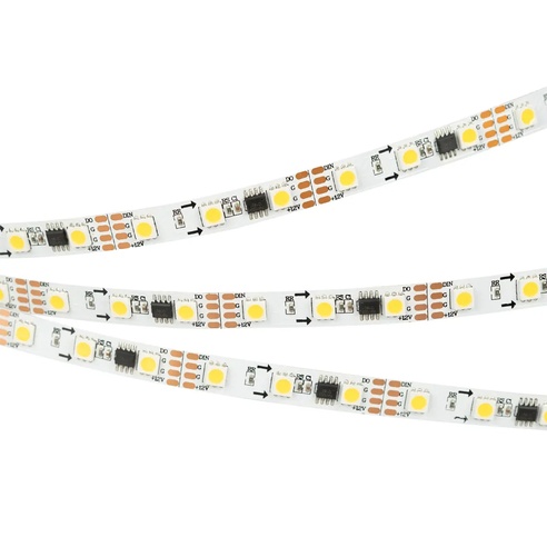 Лента светодиодная SPI-5000-AM 12V Day4000 (5060, 60 LED/m, x3) (Arlight, Открытый, IP20)