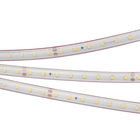 Лента светодиодная RTW 2-5000PS 24V White6000 (2835, 80 LED/m, LUX) (Arlight, 6 Вт/м, IP67)