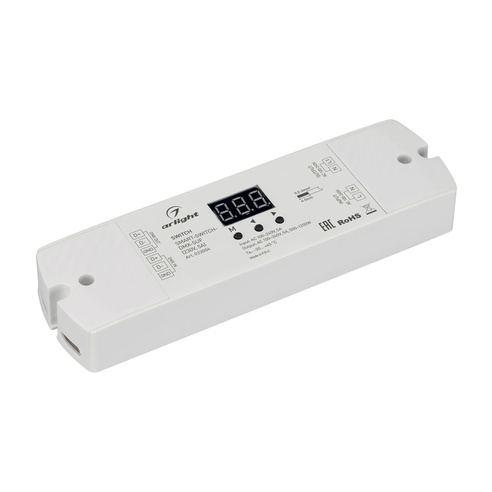 Выключатель SMART-SWITCH-DMX-SUF (230V, 5A) (Arlight, IP20 Пластик, 3 года)