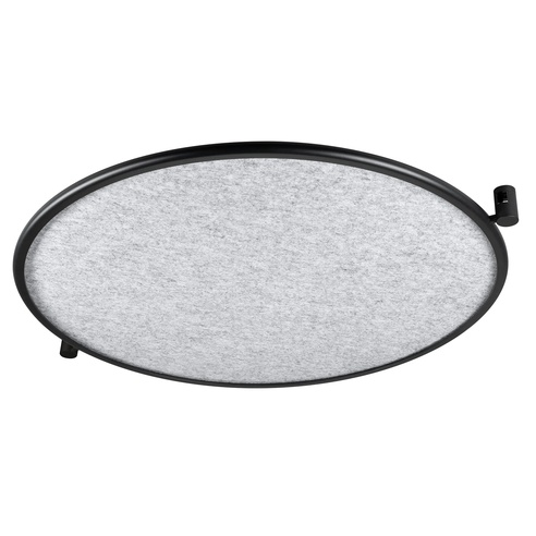 Светильник ART-APRIORI-ACOUSTIC-R620-20W Day4000 (BK-GR, 160 deg, 48V) (Arlight, IP20 Металл, 3 года)