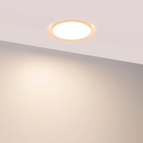 Светильник SP-ARCLOOP-TRIMLESS-D180-20W Day4000-Warm3000 (WH, 120 deg, 230V) (Arlight, Алюминий)
