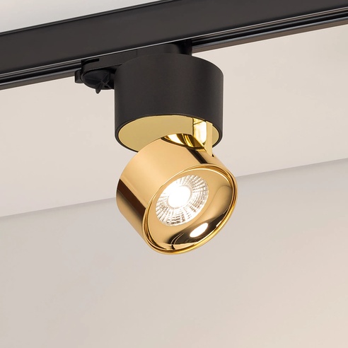 Светильник SP-PLURIO-TRACK-4TR-R77-9W Day4000 (BK-BRS, 36 deg, 230V) (Arlight, IP20 Металл, 3 года)