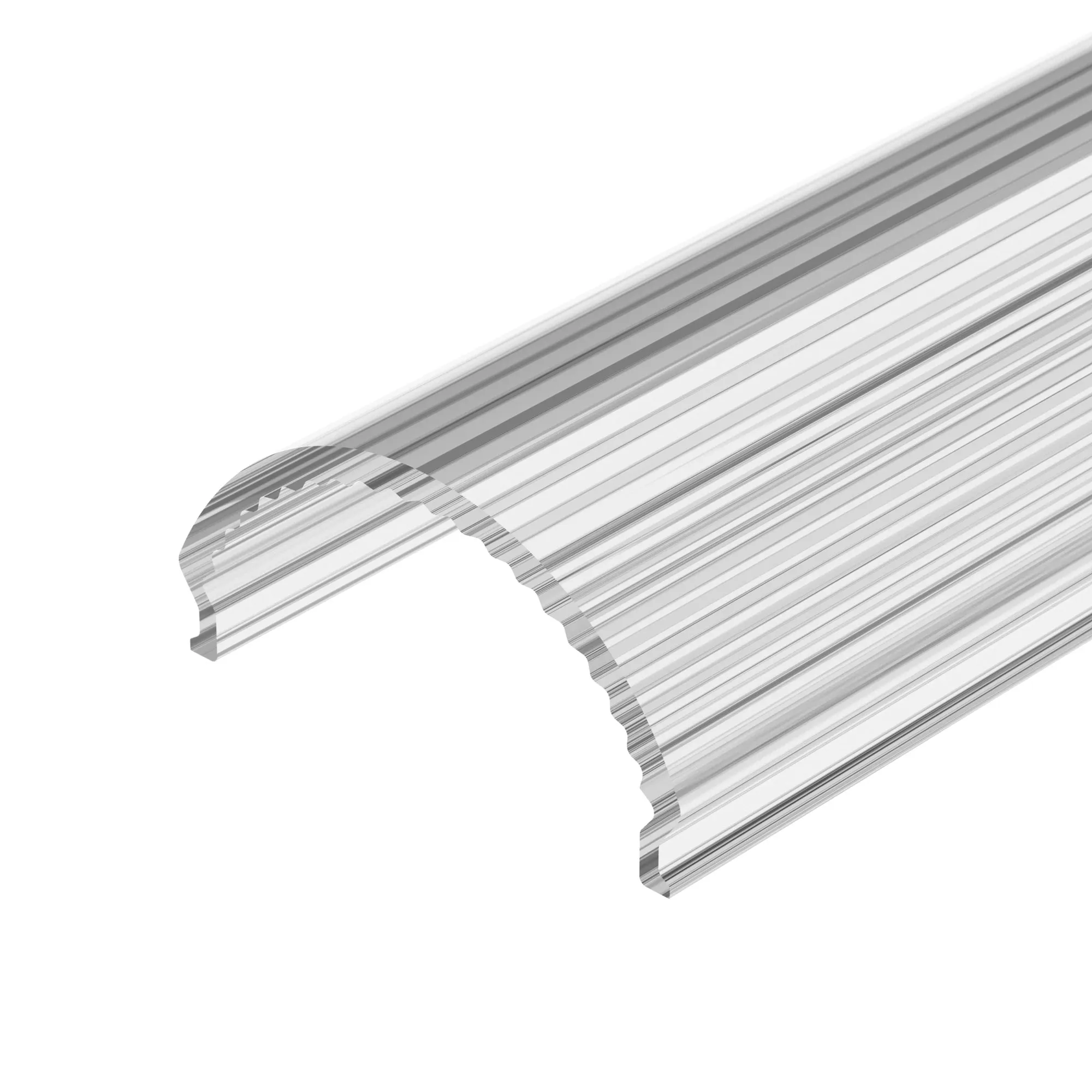 Экран ARH-WIDE-B-H20-2000 Round Clear-PM (Arlight, Пластик) - изображение товара