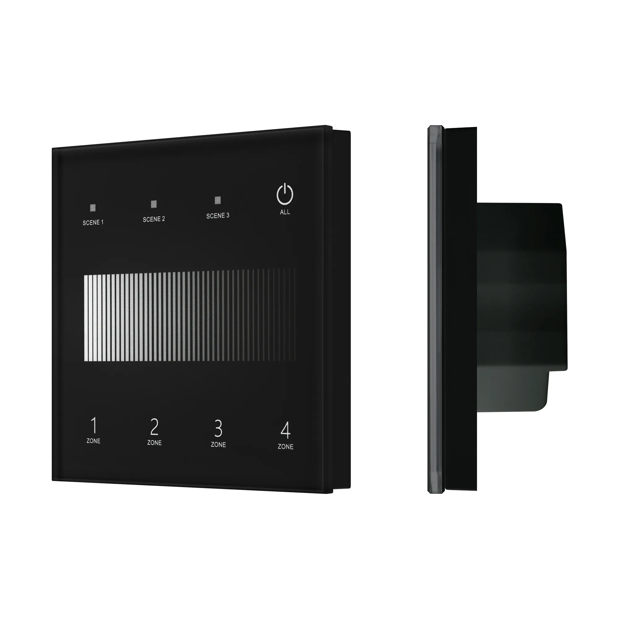 INTELLIGENT ARLIGHT Сенсорная панель SMART-DALI-301-11-4G-3SC-DT6 Черная (230V, встраиваемая, 2.4G) (IARL, IP20 Пластик, 5 лет) - изображение товара