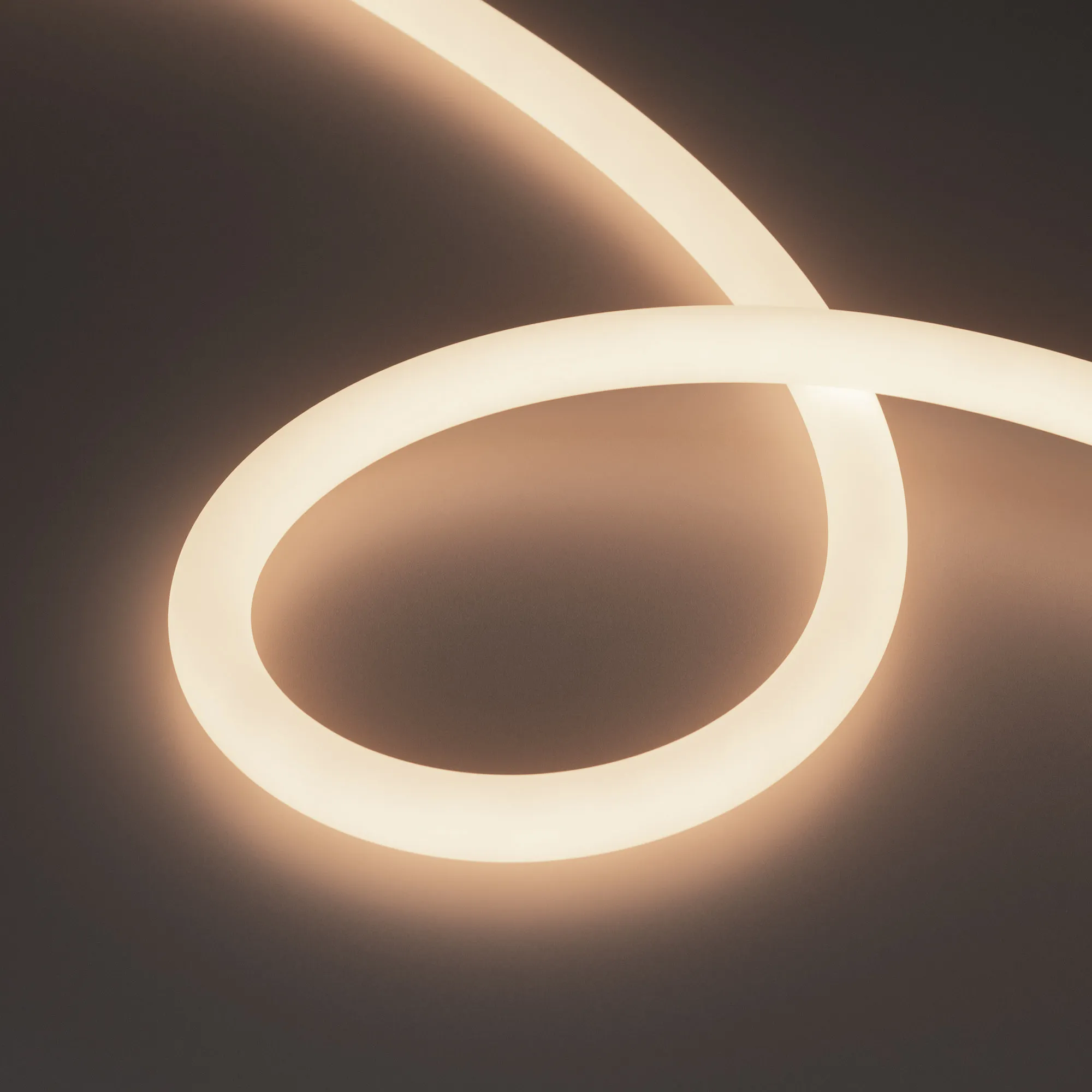 Лента светодиодная герметичная MOONLIGHT-TOP-M768-D18mm 24V White-MIX 360deg (14.4 W/m, IP65, 2216, 5m, wire x1) (Arlight, Вывод прямой, 3 года) - изображение товара