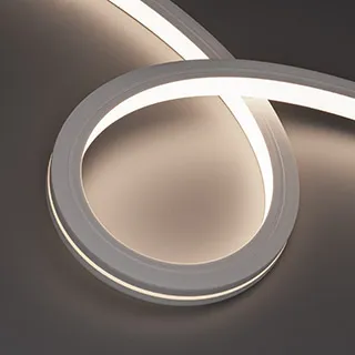 Лента герметичная MOONLIGHT-TOP-X280-20x20mm 24V Day4000 (10 W/m, IP67, 0,5m, wire x1) (Arlight, Образец) - изображение товара