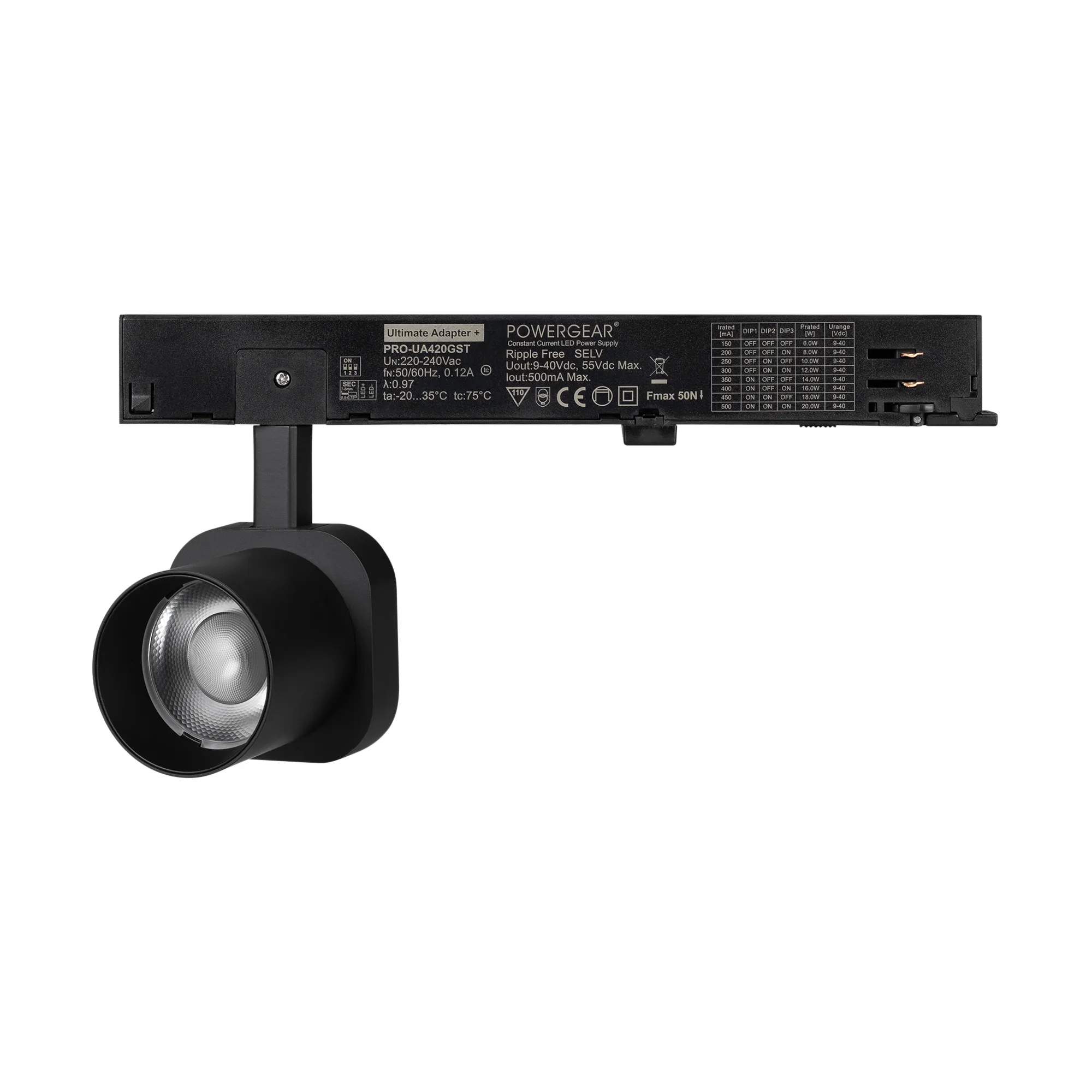 Светильник LGD-DIAFILM-4TR-R60-10W Warm3000 (BK, 20 deg, 230V) (Arlight, IP20 Металл, 5 лет)