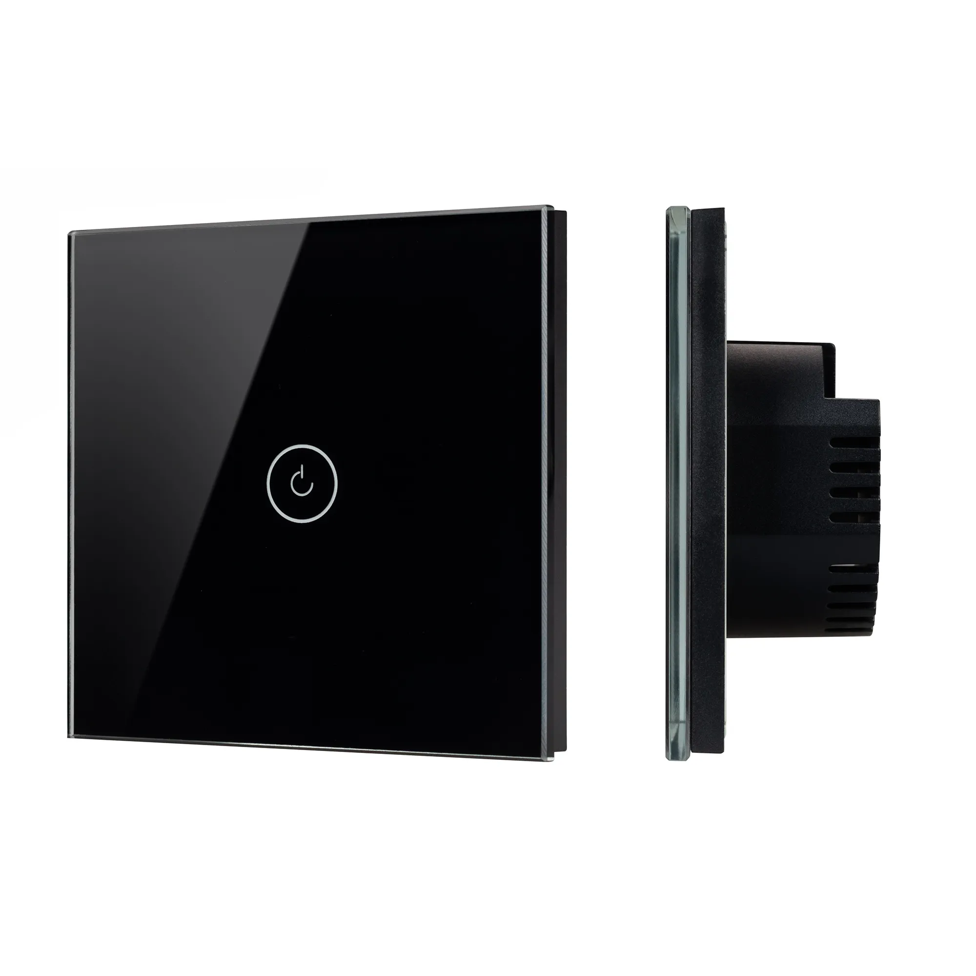 Выключатель сенсорный SWT-OMALI-S01-ZB-BK (250V, 10A, Zigbee) (Arlight, Стекло)