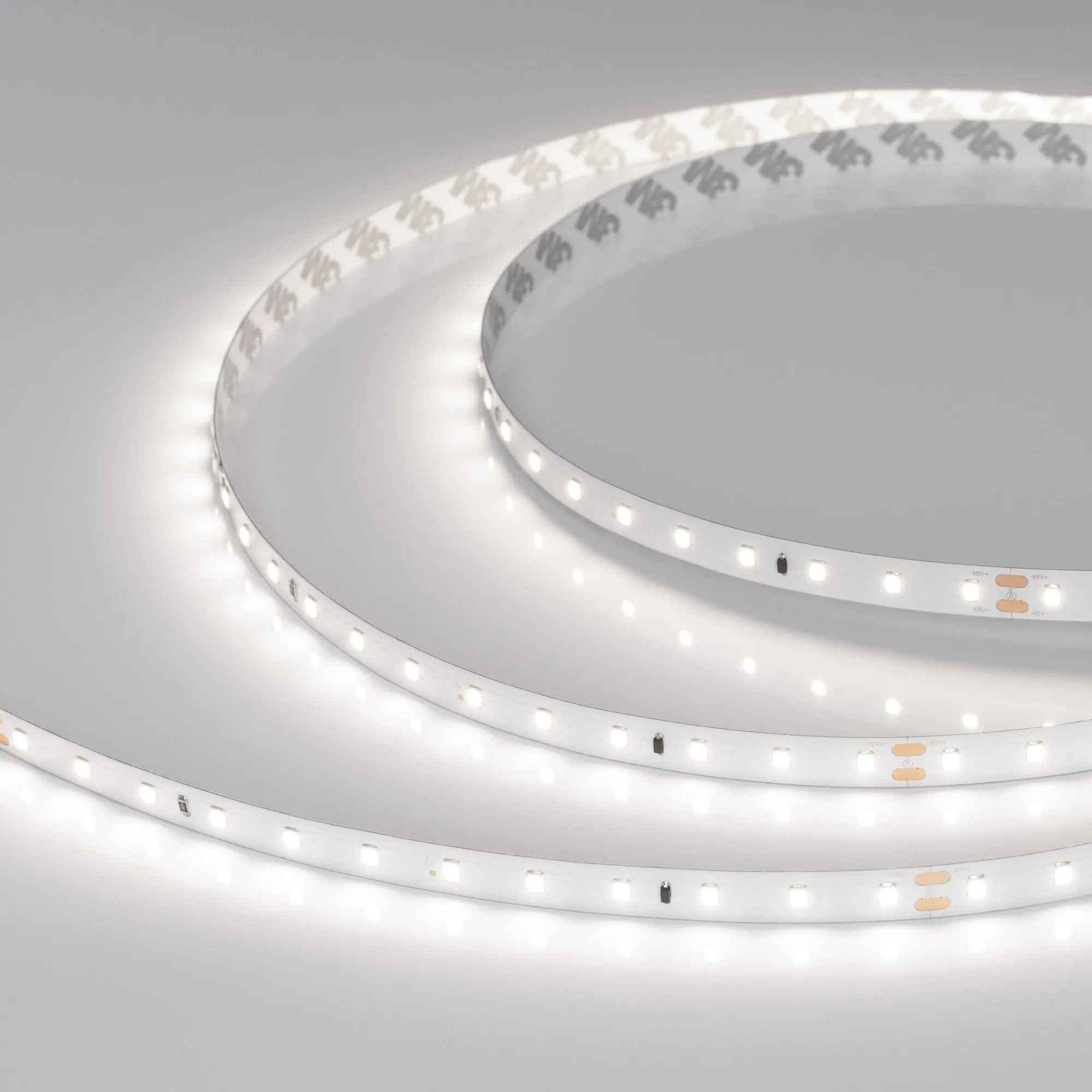 Лента светодиодная IC-A72-10mm 48V White6000 (3.8 W/m, IP20, 2835, 60m) (Arlight, стабилизированная) - изображение товара