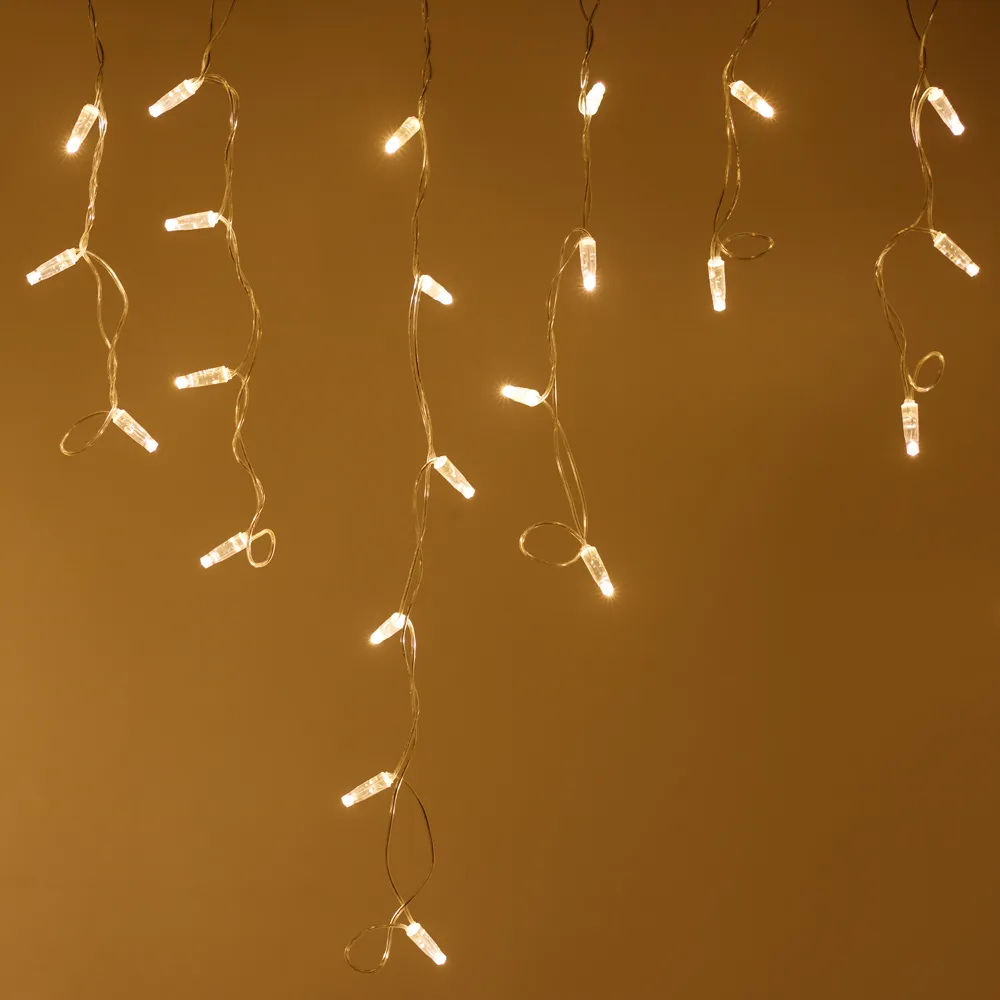 Светодиодная гирлянда ARD-EDGE-CLASSIC-2400x600-CLEAR-88LED-MILK-STD Warm (230V, 6W) (Ardecoled, IP65) - изображение товара