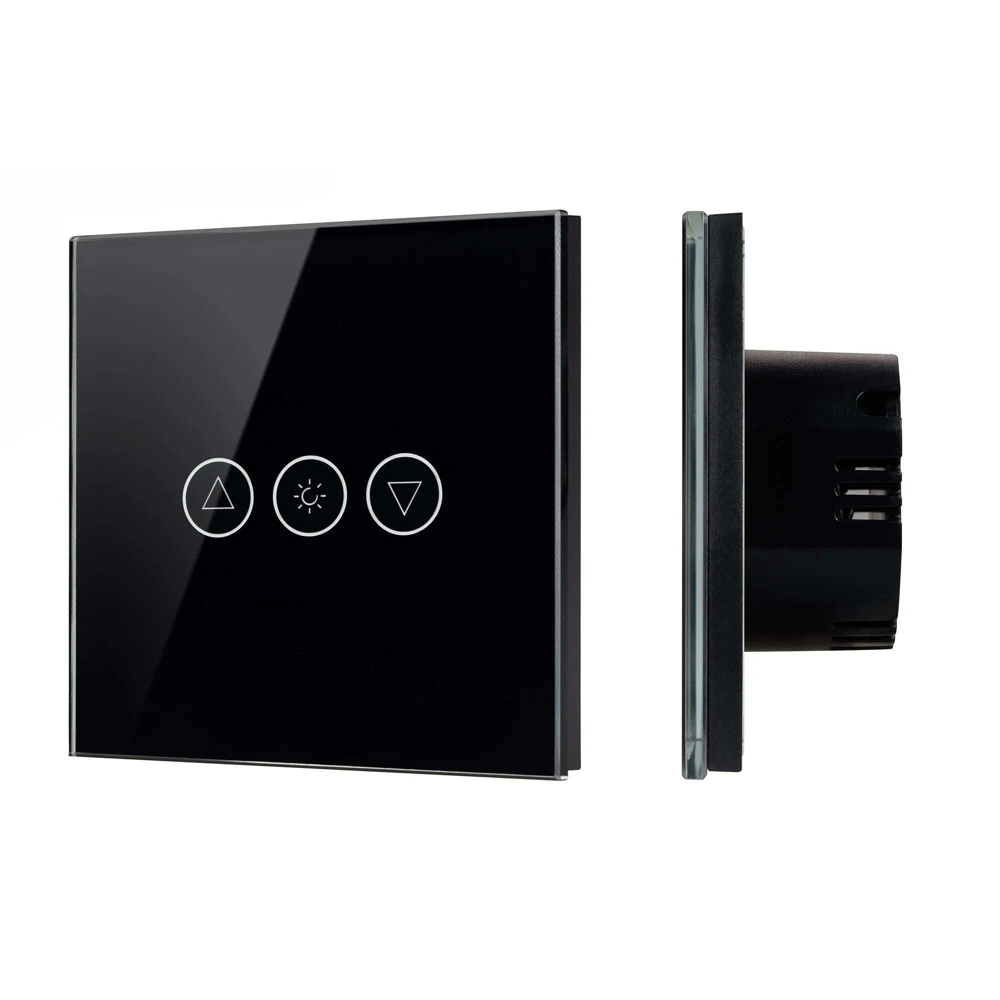 Светорегулятор сенсорный с Zigbee управлением SWT-OMALI-SD3-ZB-BK (250V, 500W) (Arlight, Стекло) - изображение товара