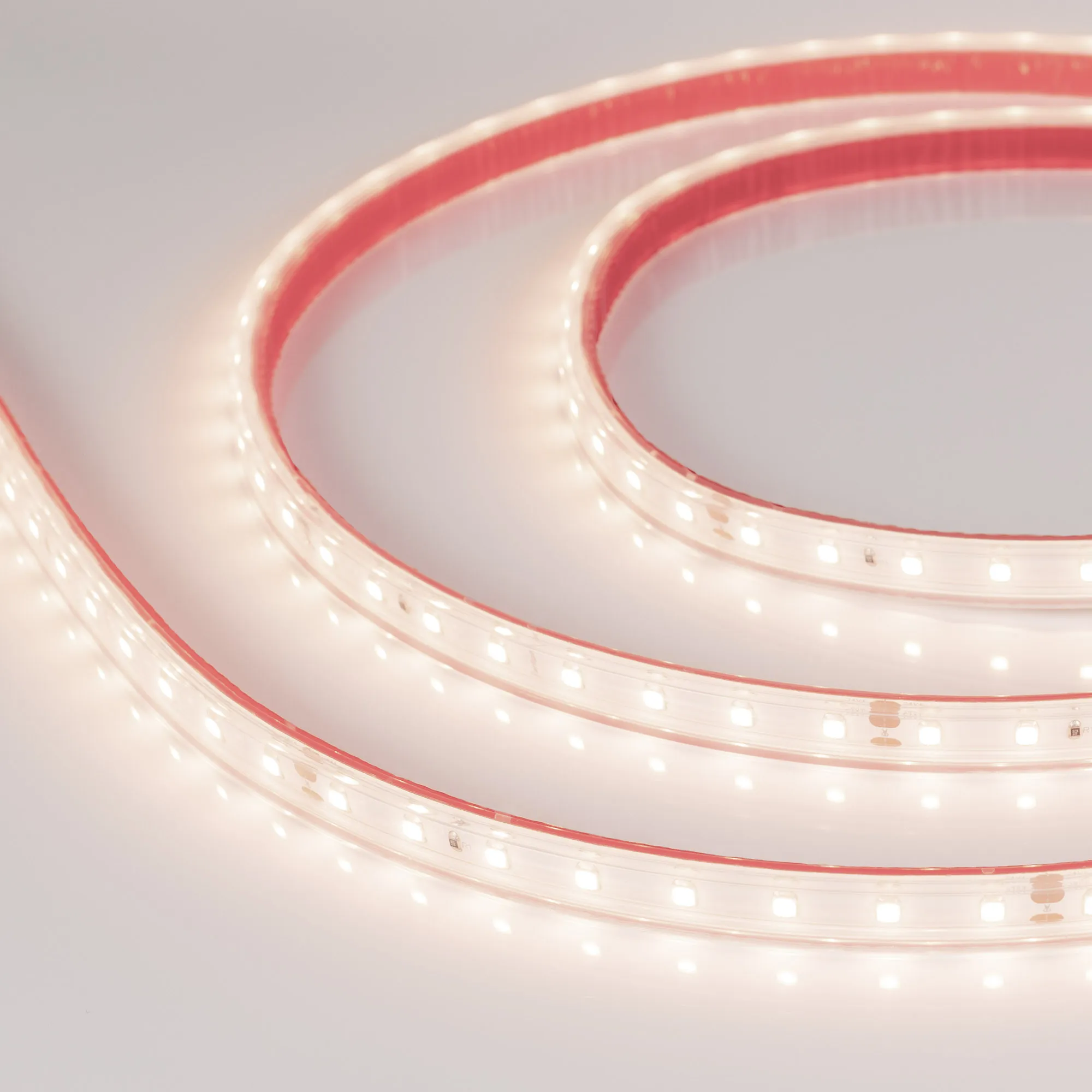 Лента светодиодная герметичная RTW-PS-A80-10mm 24V Warm3500 (6 W/m, IP67, 2835, 5m) (Arlight, 6 Вт/м, IP67) - изображение товара