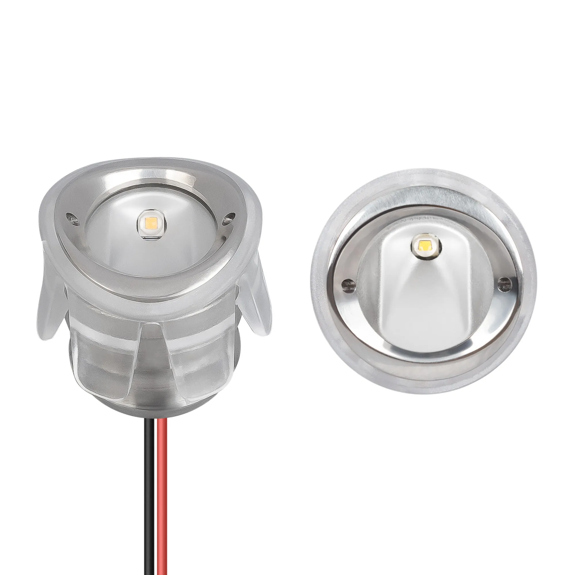 Светильник ALT-LODESTAR-HANDRAIL-R27-1.5W Warm3000 (SL, 30x60 deg, 12-24V) (Arlight, IP67 Металл, 3 года) - изображение товара